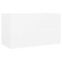 White engineered wood washbasin cabinet 80x38.5x45 cm by vidaXL, Bathroom furniture - Ref: Foro24-804746, Price: 52,19 €, Dis...