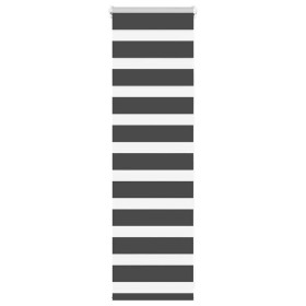 Estor cebra negro 50x100 cm tejido ancho 45,9 cm poliéster de , Persianas y estores - Ref: Foro24-4014199, Precio: 16,55 €, D...