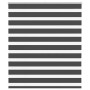 Estor cebra negro 125x100 cm tejido ancho 120,9 cm poliéster by , Blinds and blinds - Ref: Foro24-4014214, Price: 23,14 €, Di...