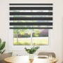 Estor cebra negro 125x100 cm tejido ancho 120,9 cm poliéster by , Blinds and blinds - Ref: Foro24-4014214, Price: 23,14 €, Di...