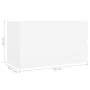 Mueble de lavabo madera de ingeniería blanco 80x38,5x45 cm de vidaXL, Muebles de baño - Ref: Foro24-804746, Precio: 51,43 €, ...