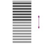 Estor cebra negro 110x230 cm tejido ancho 105,9 cm poliéster by , Blinds and blinds - Ref: Foro24-4014289, Price: 27,72 €, Di...