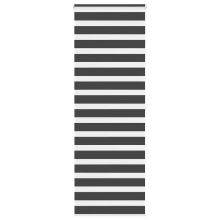 Estor cebra negro 75x200 cm tejido ancho 70,9 cm poliéster de , Persianas y estores - Ref: Foro24-4014256, Precio: 27,73 €, D...