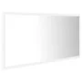 LED-Badezimmerspiegel aus weißem Acrylglas 90x8,5x37 cm von vidaXL, Badezimmerwaschtische - Ref: Foro24-804932, Preis: 49,54 ...