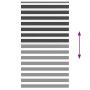 Estor cebra negro 135x230 cm tejido ancho 130,9 cm poliéster de , Persianas y estores - Ref: Foro24-4014294, Precio: 29,06 €,...