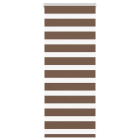Estor cebra marrón 60x100 cm tejido ancho 55,9 cm poliéster de , Persianas y estores - Ref: Foro24-4014305, Precio: 19,03 €, ...