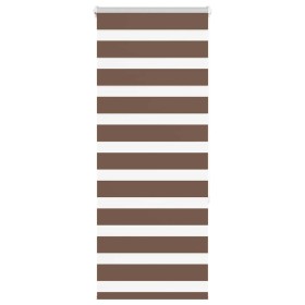 Estor cebra marrón 55x150 cm tejido ancho 50,9 cm poliéster de , Persianas y estores - Ref: Foro24-4014330, Precio: 19,86 €, ...
