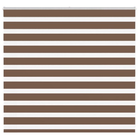 Estor cebra marrón 155x100 cm tejido ancho 150,9 cm poliéster by , Blinds and blinds - Ref: Foro24-4014324, Price: 31,54 €, D...