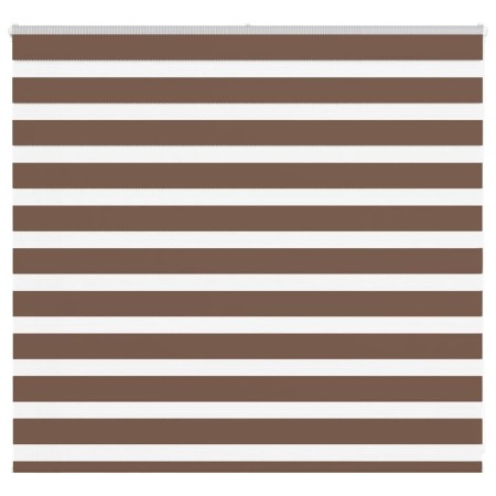 Estor cebra marrón 165x100 cm tejido ancho 160,9 cm poliéster by , Blinds and blinds - Ref: Foro24-4014326, Price: 27,56 €, D...