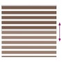 Estor cebra marrón 165x100 cm tejido ancho 160,9 cm poliéster by , Blinds and blinds - Ref: Foro24-4014326, Price: 27,56 €, D...