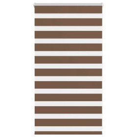Estor cebra marrón 70x100 cm tejido ancho 65,9 cm poliéster von , Jalousien und Jalousien - Ref: Foro24-4014307, Preis: 20,12...