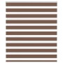 Estor cebra marrón 125x100 cm tejido ancho 120,9 cm poliéster by , Blinds and blinds - Ref: Foro24-4014318, Price: 23,14 €, D...