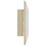 LED-Badezimmerspiegel aus Acryl in der Farbe Sonoma-Eiche, 90 x 8,5 x 37 cm von vidaXL, Badezimmerwaschtische - Ref: Foro24-8...