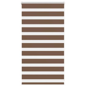 Estor cebra marrón 90x100 cm tejido ancho 85,9 cm poliéster von , Jalousien und Jalousien - Ref: Foro24-4014311, Preis: 19,63...