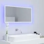 LED-Badezimmerspiegel aus weißem Acrylglas 90x8,5x37 cm von vidaXL, Badezimmerwaschtische - Ref: Foro24-804932, Preis: 49,54 ...