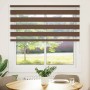 Estor cebra marrón 140x150 cm tejido ancho 135,9 cm poliéster by , Blinds and blinds - Ref: Foro24-4014347, Price: 34,28 €, D...