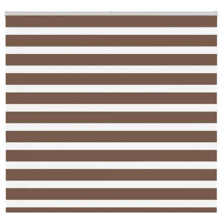 Estor cebra marrón 160x150 cm tejido ancho 155,9 cm poliéster by , Blinds and blinds - Ref: Foro24-4014351, Price: 34,56 €, D...