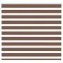 Estor cebra marrón 160x150 cm tejido ancho 155,9 cm poliéster by , Blinds and blinds - Ref: Foro24-4014351, Price: 34,56 €, D...
