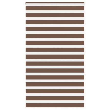 Estor cebra marrón 125x200 cm tejido ancho 120,9 cm poliéster von , Jalousien und Jalousien - Ref: Foro24-4014370, Preis: 26,...