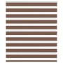 Estor cebra marrón 130x150 cm tejido ancho 125,9 cm poliéster by , Blinds and blinds - Ref: Foro24-4014345, Price: 30,84 €, D...