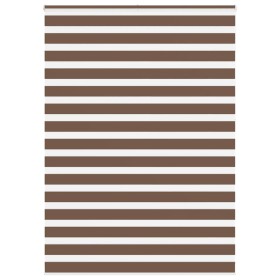 Estor cebra marrón 160x230 cm tejido ancho 155,9 cm poliéster von , Jalousien und Jalousien - Ref: Foro24-4014403, Preis: 39,...