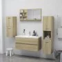 Badezimmerspiegel aus Sonoma-Eichensperrholz, 90 x 10,5 x 45 cm von vidaXL, Badezimmerwaschtische - Ref: Foro24-805018, Preis...