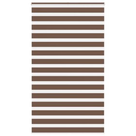 Estor cebra marrón 135x200 cm tejido ancho 130,9 cm poliéster von , Jalousien und Jalousien - Ref: Foro24-4014372, Preis: 28,...