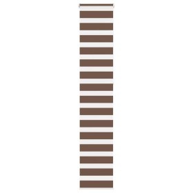 Estor cebra marrón 40x230 cm tejido ancho 35,9 cm poliéster de , Persianas y estores - Ref: Foro24-4014379, Precio: 17,74 €