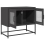 Mueble para TV acero laminado en frío negro 68x39x60,5 cm de , Muebles TV - Ref: Foro24-853332, Precio: 69,91 €, Descuento: %