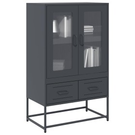 Aparador de acero antracita 68x39x111,5 cm by , Sideboards - Ref: Foro24-853364, Price: 148,75 €, Discount: %