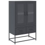 Aparador de acero antracita 68x39x111,5 cm de , Aparadores - Ref: Foro24-853364, Precio: 148,66 €, Descuento: %