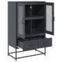 Aparador de acero antracita 68x39x111,5 cm de , Aparadores - Ref: Foro24-853364, Precio: 148,66 €, Descuento: %