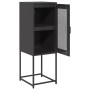 Aparador de acero laminado en frío negro 36x39x107 cm von , Sideboards - Ref: Foro24-853398, Preis: 66,93 €, Rabatt: %