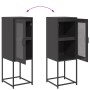 Aparador de acero laminado en frío negro 36x39x107 cm von , Sideboards - Ref: Foro24-853398, Preis: 66,93 €, Rabatt: %