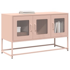 Mueble para TV acero laminado en frío rosa 100,5x39x60,5 cm von , TV-Möbel - Ref: Foro24-853339, Preis: 98,88 €, Rabatt: %