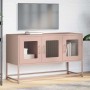 Mueble para TV acero laminado en frío rosa 100,5x39x60,5 cm by , TV Furniture - Ref: Foro24-853339, Price: 98,88 €, Discount: %