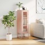 Aparador de acero laminado en frío rosa 36x39x123 cm by , Sideboards - Ref: Foro24-853393, Price: 96,09 €, Discount: %