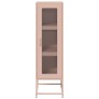 Aparador de acero laminado en frío rosa 36x39x123 cm by , Sideboards - Ref: Foro24-853393, Price: 96,09 €, Discount: %