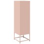 Aparador de acero laminado en frío rosa 36x39x123 cm by , Sideboards - Ref: Foro24-853393, Price: 96,09 €, Discount: %