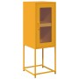 Aparador de acero laminado en frío amarillo 36x39x107 cm by , Sideboards - Ref: Foro24-853401, Price: 71,18 €, Discount: %