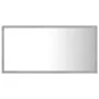 Concrete gray acrylic bathroom mirror 80x8.5x37 cm by vidaXL, bathroom vanities - Ref: Foro24-804928, Price: 56,41 €, Discoun...