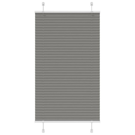 Estor Plisado Antracita 75x150 cm Tela Ancho 74,4 cm Poliéster by , Blinds and blinds - Ref: Foro24-4015087, Price: 22,45 €, ...