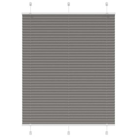 Estor Plisado Antracita 105x150 cm Tela Ancho 104,4cm Poliéster de , Persianas y estores - Ref: Foro24-4015093, Precio: 20,03...