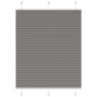 Estor Plisado Antracita 105x150 cm Tela Ancho 104,4cm Poliéster de , Persianas y estores - Ref: Foro24-4015093, Precio: 18,48...