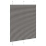 Estor Plisado Antracita 105x150 cm Tela Ancho 104,4cm Poliéster de , Persianas y estores - Ref: Foro24-4015093, Precio: 18,48...