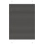 Estor Plisado negro 85x150 cm Tela Ancho 84,4 cm Poliéster by , Blinds and blinds - Ref: Foro24-4015140, Price: 19,65 €, Disc...