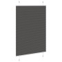 Estor Plisado negro 85x150 cm Tela Ancho 84,4 cm Poliéster by , Blinds and blinds - Ref: Foro24-4015140, Price: 19,65 €, Disc...