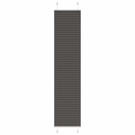 Estor Plisado negro 45x200 cm Tela Ancho 44,4 cm Poliéster de , Persianas y estores - Ref: Foro24-4015149, Precio: 21,70 €, D...