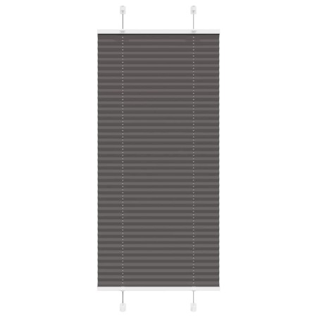 Estor Plisado negro 60x150 cm Tela Ancho 59,4 cm Poliéster by , Blinds and blinds - Ref: Foro24-4015135, Price: 20,86 €, Disc...