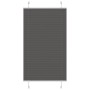 Estor Plisado negro 70x150 cm Tela Ancho 69,4 cm Poliéster by , Blinds and blinds - Ref: Foro24-4015137, Price: 22,19 €, Disc...
